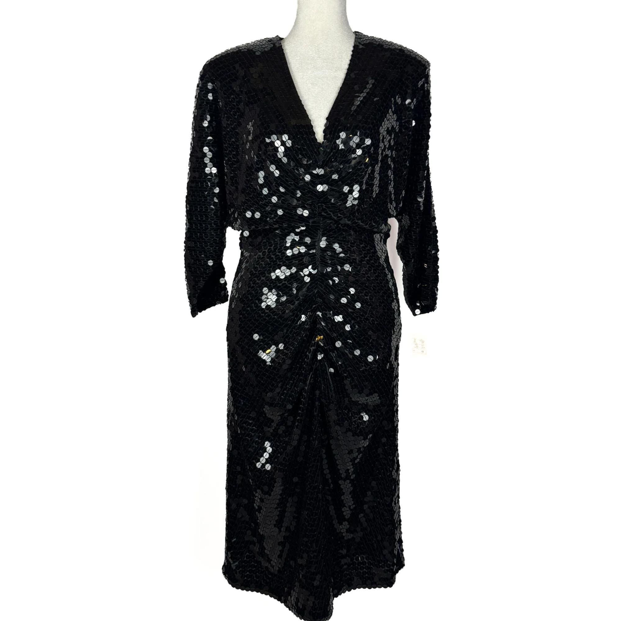 Oleg Cassini Sequined Dress - Etsy