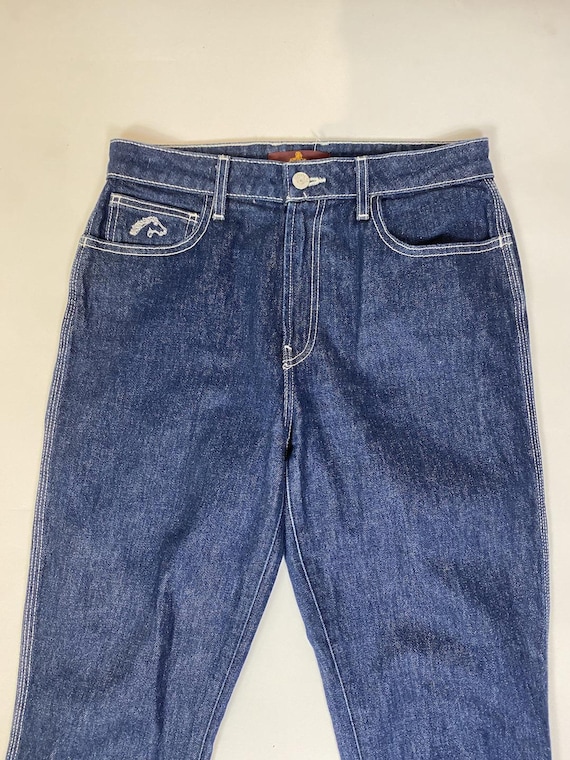 1990s - Y2K Jordache Dark Wash Denim Mom Jeans - image 2