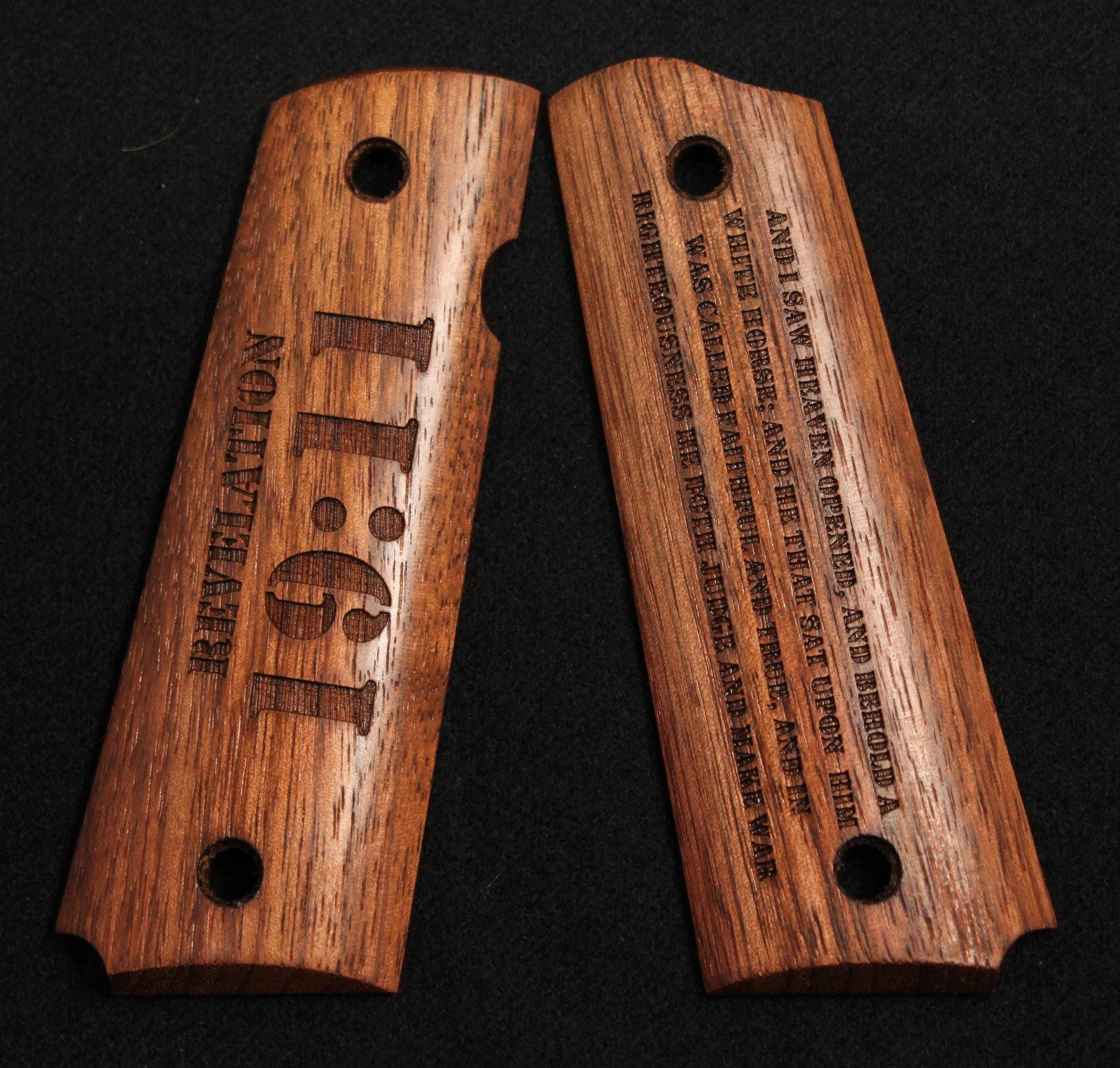 Custom Laser Engraved Full Sized 1911 Grips Etsy