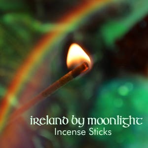 IRELAND BY MOONLIGHT Incense Sticks - Celtic Incense - Irish Moss Incense - Incense Sticks - Clean Scents - Ozone Fragrance