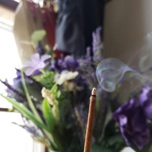 Winter Woodland Incense Sticks – Pine & Cinnamon, Hand Dipped image 5