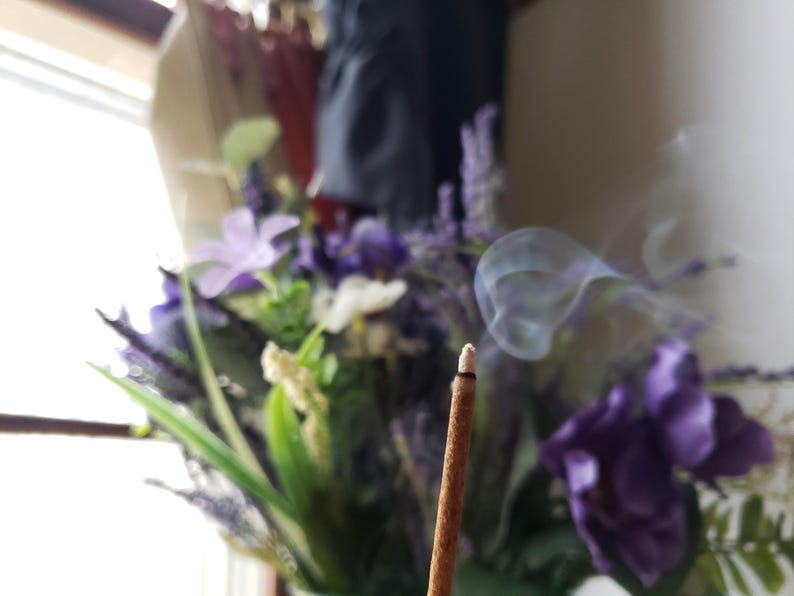Winter Woodland Incense Sticks – Pine & Cinnamon, Hand Dipped image 5