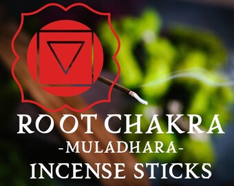 Root Chakra Incense: Muladhara Aroma - Kundalini Energy Focus