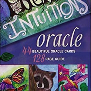 Oracle Deck HIGHER INTUITIONS Affirmation Cards Animal Deck Twin Flame Fortune Telling Oracle et Tarot Watercolor Animals image 2