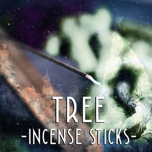 TREE Incense Sticks - Evergreen Tree - Christmas Tree Scent