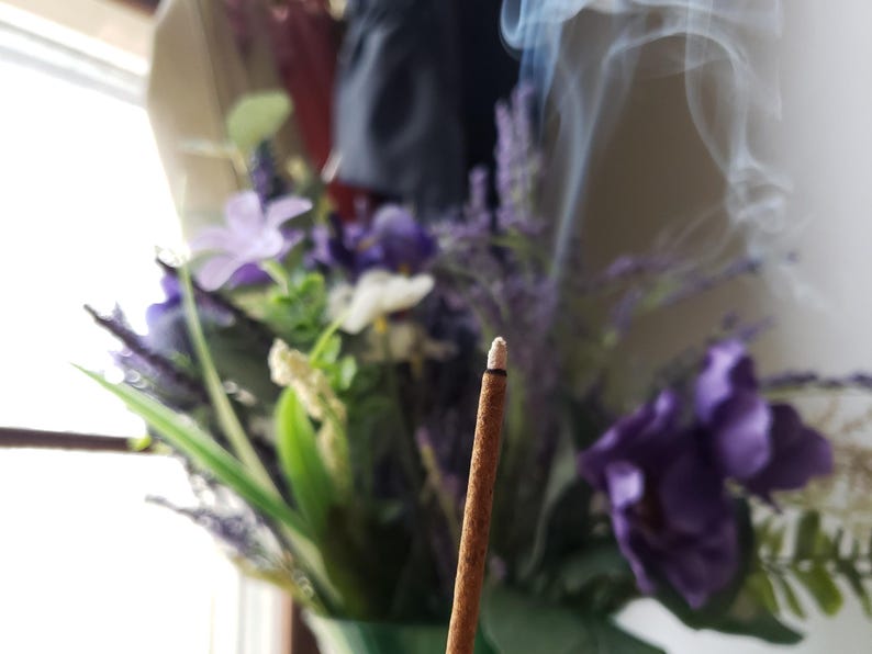Winter Woodland Incense Sticks – Pine & Cinnamon, Hand Dipped image 10