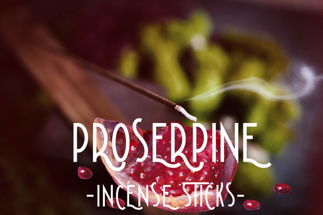 Persephone Incense Sticks PROSERPINE Pomegranate Incense Fruit Incense