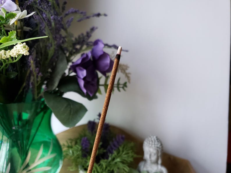Winter Woodland Incense Sticks – Pine & Cinnamon, Hand Dipped image 8