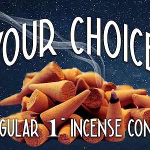 Incense Cones - One Inch Cones - Your Choice - Pick a Scent - You Pick