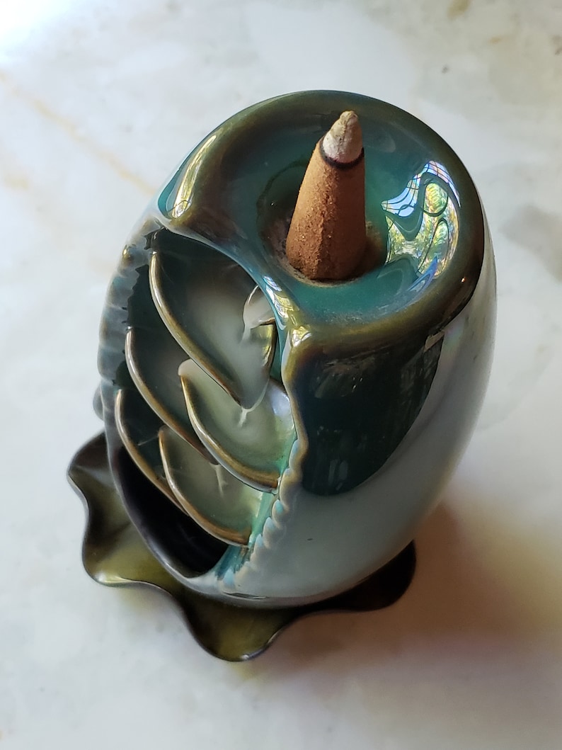 Plume de Poivre Peppermint Backflow Incense Stress Relief Gift Space Clearing Incense Self Care Gifts -