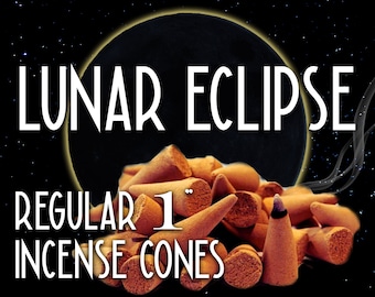 LUNAR ECLIPSE - Incense Cones - Moon Phases