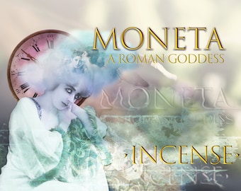 MONETA - A Roman Goddess of Memory - Incense Sticks - Mnemosyne - In Memory - Nine Muses - Mythology - Greek Goddess - Floral Incense
