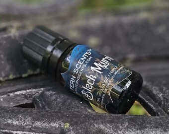 Vanilla Black Myrrh Perfume Oil - Dropper Bottle