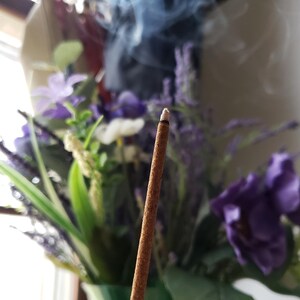 Winter Woodland Incense Sticks – Pine & Cinnamon, Hand Dipped image 7