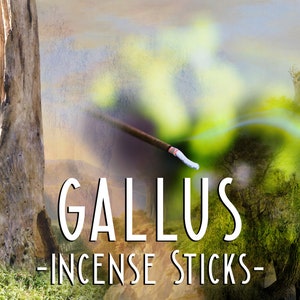 GALLUS - Räucherstäbchen - Whiskyfass - Waldräucherstäbchen - Frische Hölzer - Naturburschen Geschenke - Freundgeschenk - Uisge Beatha