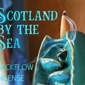 Backflow Incense - Scotland by the Sea - Celtic Gifts - Ocean Incense - ASMR Incense - Large Incense Cones -