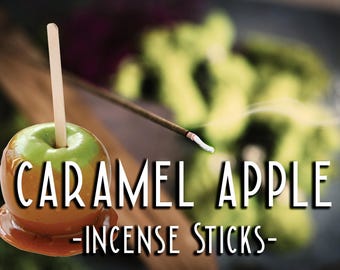 Conos de incienso con aroma otoñal, manzana acaramelada (aroma dulce y penetrante)