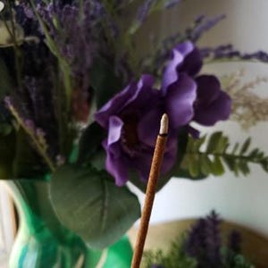 Winter Woodland Incense Sticks – Pine & Cinnamon, Hand Dipped image 9