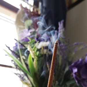 Winter Woodland Incense Sticks – Pine & Cinnamon, Hand Dipped image 2