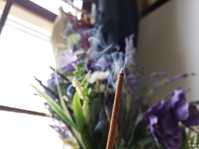 Winter Woodland Incense Sticks – Pine & Cinnamon, Hand Dipped image 2