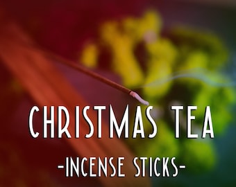 Incense Cones: Spicy Cinnamon Clove Black Tea - Festive Aroma