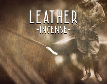 Leather Incense Cones - Worn Saddle and Jacket Scent