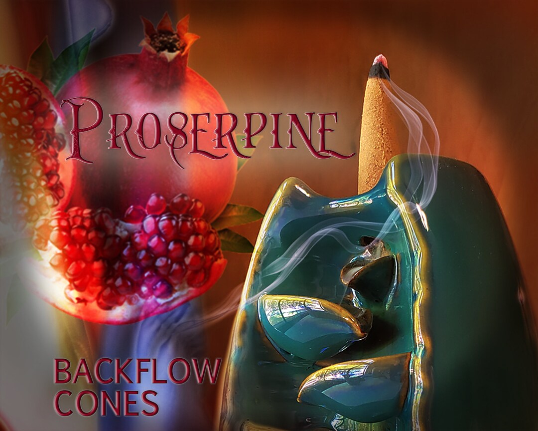 Persephone Backflow Incense PROSERPINE Greek Mythology Roman Goddess