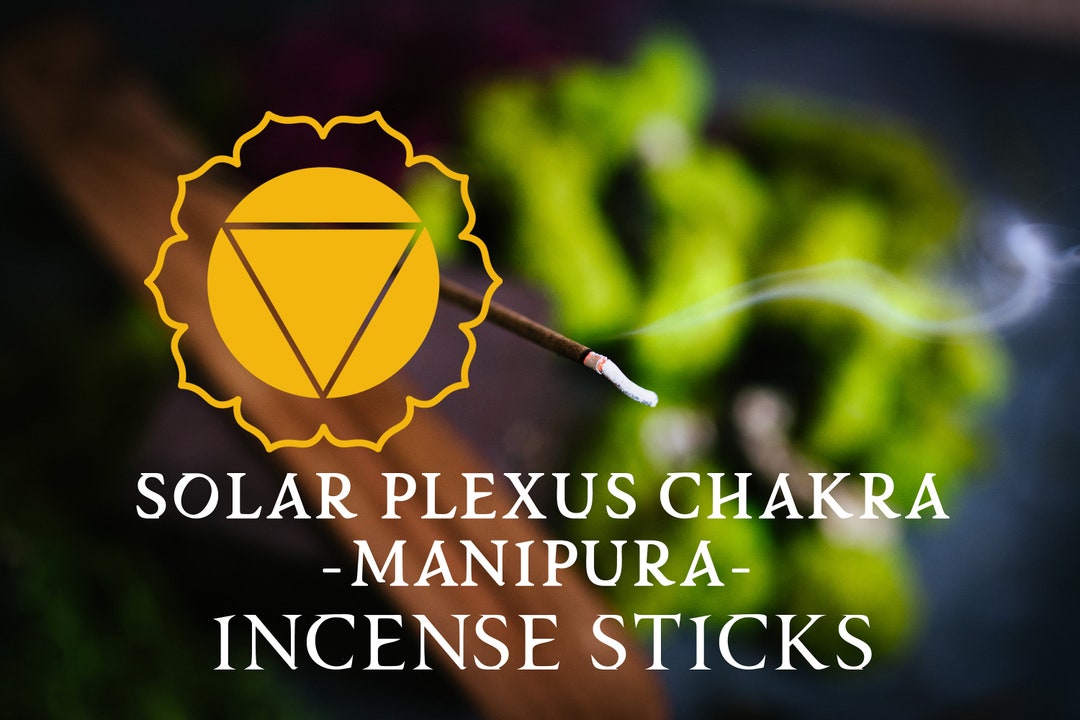 SOLAR PLEXUS Incence Sticks Manipura Incense 3rd Chakra Center of Power