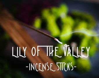 LILY of the VALLEY - Flower Incense - Stick Incense - Simple Singles - Lily Incense