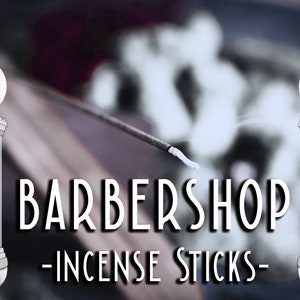 BARBERSHOP - Shaving Cream Incense Sticks