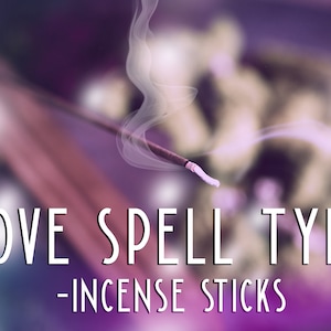 LOVE SPELL Incense Sticks - Fruity Floral Incense -