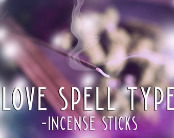 LOVE SPELL Incense Sticks - Fruity Floral Incense -