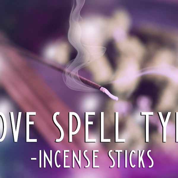 LOVE SPELL Incense Sticks - Fruity Floral Incense -