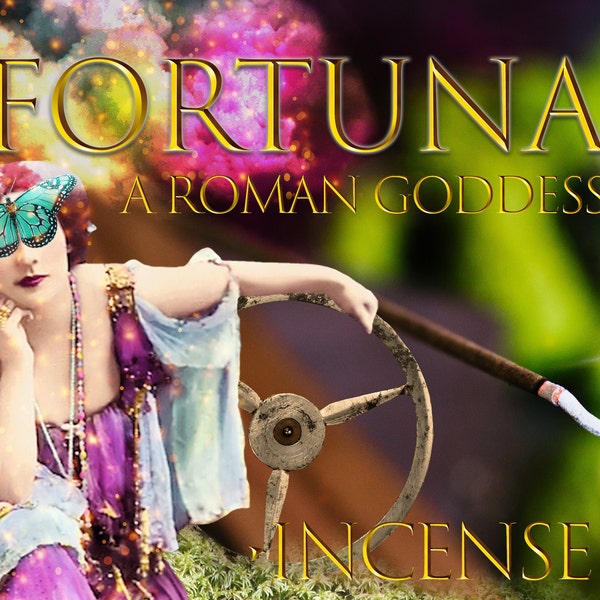 FORTUNA - A Roman Goddess - Luck Incense - Jasmine Incense - Mint Incense - Prosperity