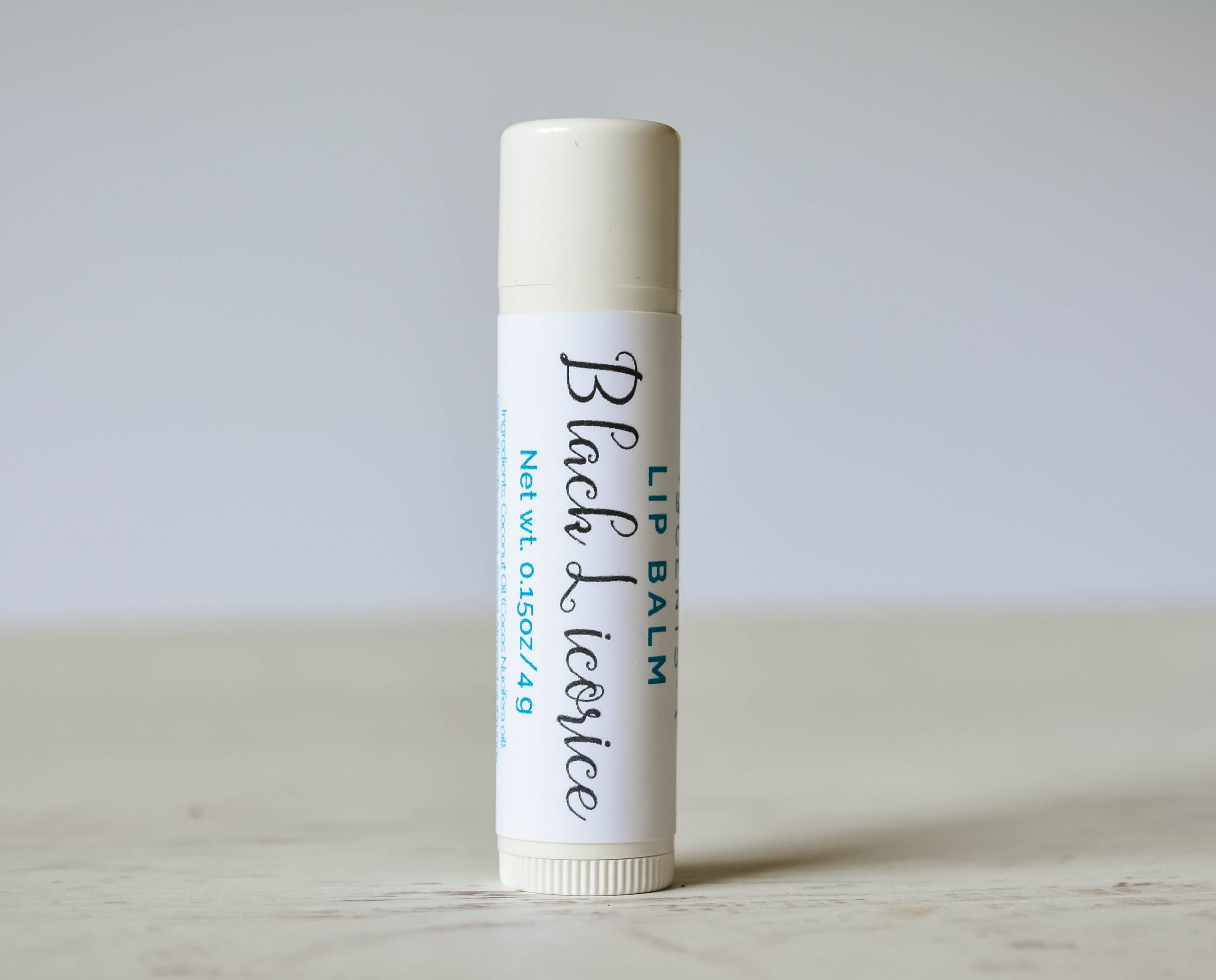 Licorice Lip Balm - Natural Lip Balm - Anise Lip Balm - All Natural Lip Gloss - Flavored Lip Balm - Fisherman Gift - Black Licorice Lip Balm