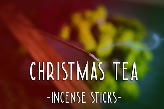 CHRISTMAS TEA Incense Sticks - Cinnamon Incense - Holiday Gifts - Hostess Gifts - Mother in Law Present - Clove Incense - Seasonal Scents