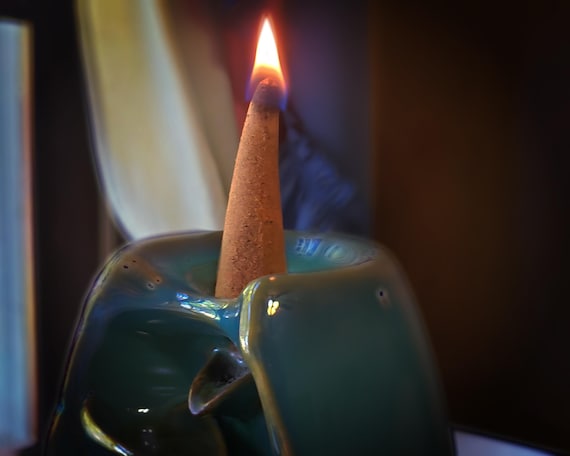 GODFATHER - Tobacco Smoke Incense Sticks - Fireplace Incense - Tobacco Pipe  Scent - Wood Burning Fragrance - Nostalgia