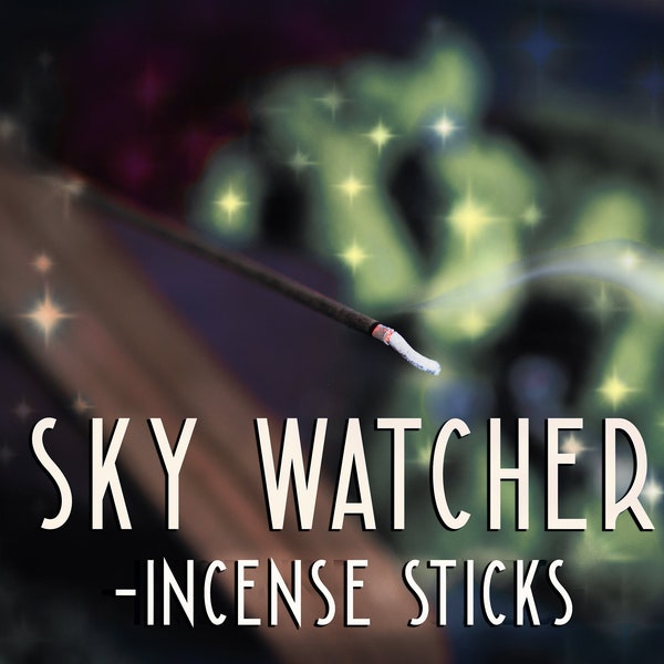 SKY WATCHER Incense Sticks - Mens Cologne - Husband Gift - Provocative Scents - Romantic Incense