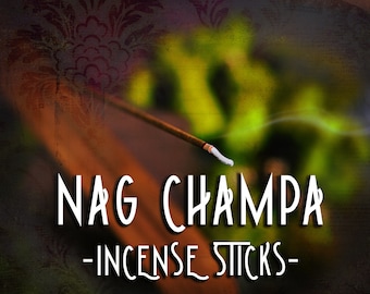 Nag Champa Incense Sticks - Frangipani Sandalwood Aroma