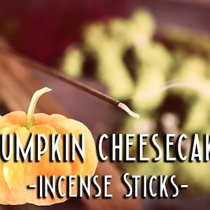 PUMPKIN CHEESECAKE - Incense Sticks -