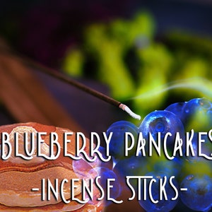 BLUEBERRY PANCAKES Räucherstäbchen - Ahornsirupduft - Duftgedächtnis - Angstlinderung - Komfortgerüche - Meditations-Räucherstäbchen