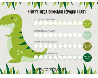 Free Printable Dinosaur Behavior Chart