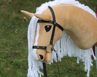 Hobbyhorse A3 Princess with bridle and reins /steckenpferd/hobby horse/käpphäst/keppihevonen