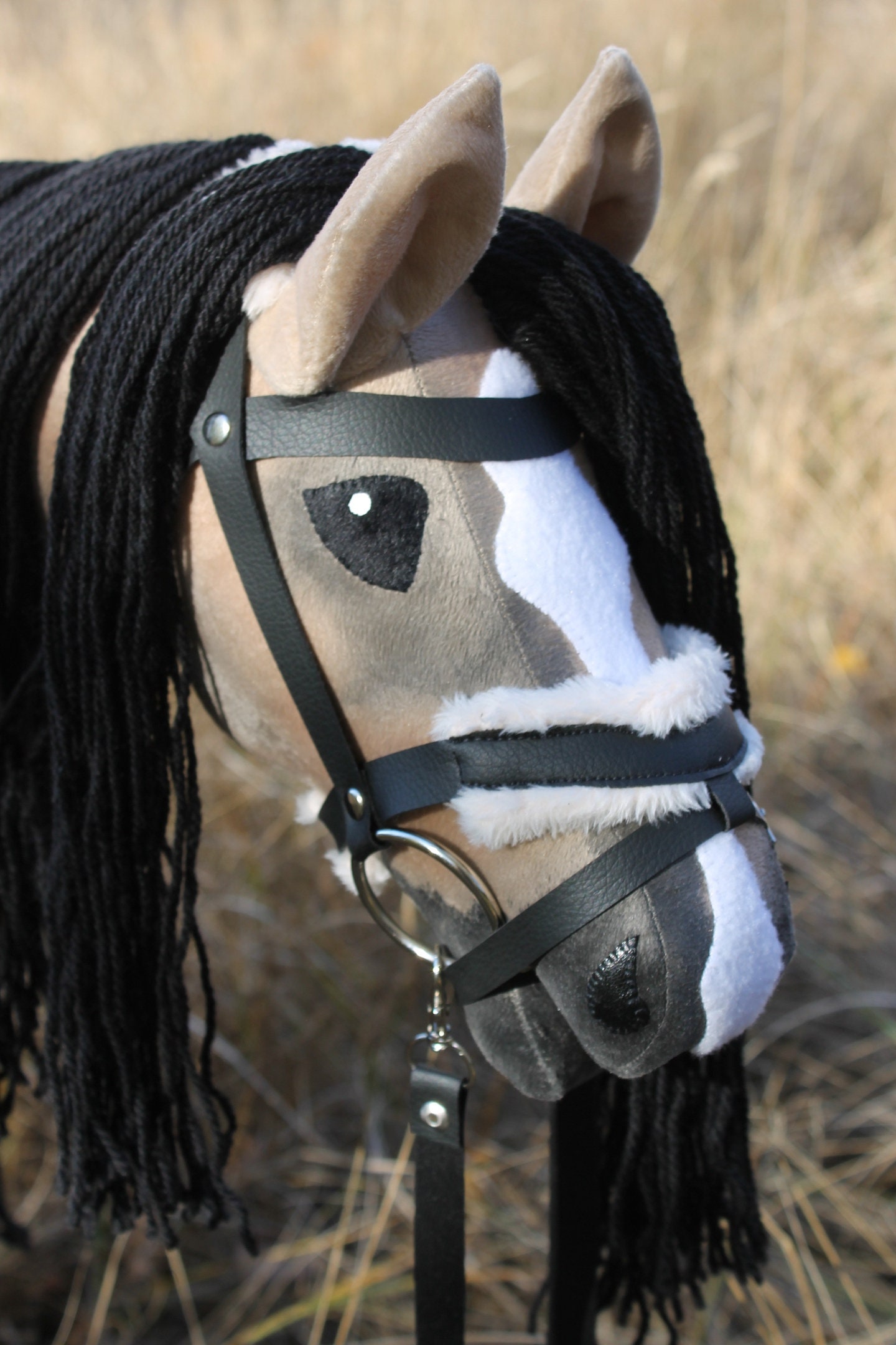 Hobby Horse A3 With Bridle Bay Roan AMBER - Etsy