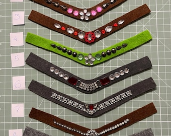 Browband decoration for your hobbyhorse's bridle