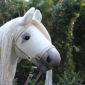 Hobby horse A3 RACHEL with bridle and reins stickhorse steckenpferd hobby horse käpphäst keppihevonen