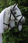 Hobby horse A3 with bridle top quality hobbyhorse ACE fleabitten