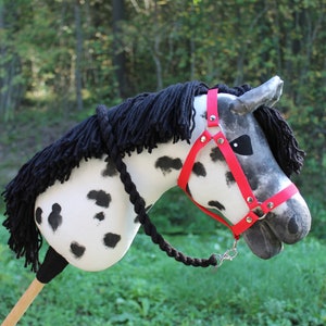 Hobby horse A3 with bridle I Appaloosa RALF I Realistic steckenpferd