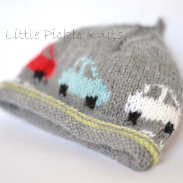 PATRONES DE TEJIDO bebé 4ply - carros - recién nacido a 5 años