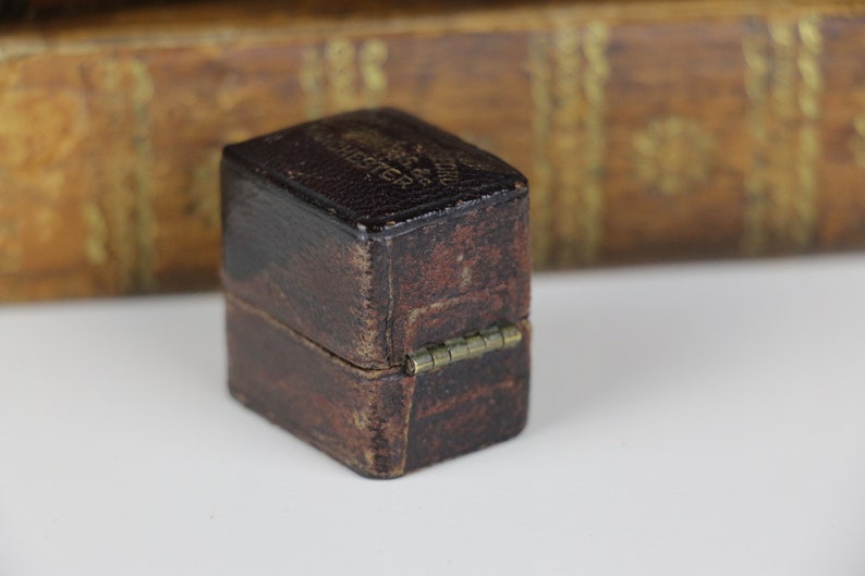 antique engagement ring box